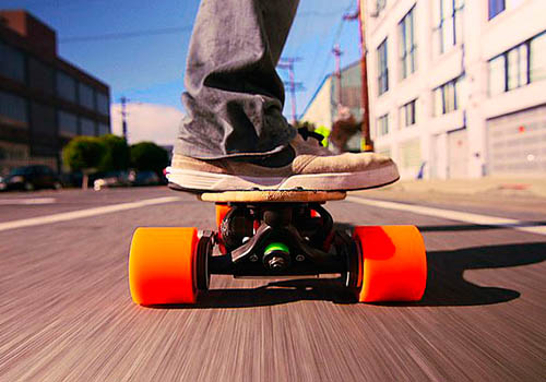 Control the Direction of the Skateboard